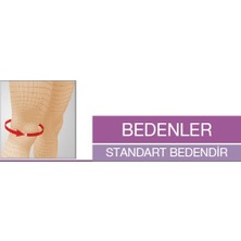 Orx-St 125 STANDART Patella ve Ligament destekli Dizlik  (Diz Kapağı Kaynaklı Ağrılar, Diz Ağrıları)