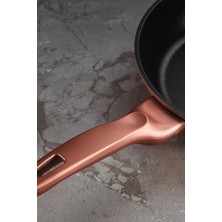 Lidya 7 Parça Tencere Seti Granit Efekt Rose Gold