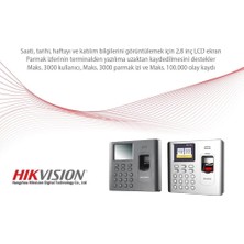 Hikvision DS-K1A802MF Parmak Izi + Kart Okuyuculu Geçiş Kontrol Ünitesi