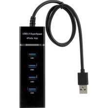 Batcell USB Çoğaltıcı 3.0, USB Çoklayıcı, 4 Port USB Çoğaltıcı 3.0 1.2 Metre 2 Tb Destekleyici