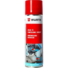 Würth Motor Temizleyici Sprey + Araç Içi Temizleyici Sprey 500 ml