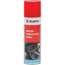 Würth Motor Temizleyici Sprey + Araç Içi Temizleyici Sprey 500 ml