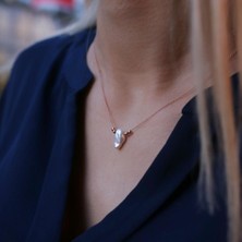 By Golden House Barok Incili Kolye