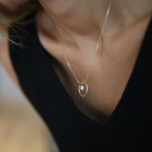 By Golden House Halka Mine Göz Kolye