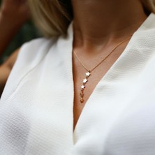 By Golden House Çoklu Yıldız Kolye