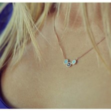 By Golden House Mine Üç Göz Kolye