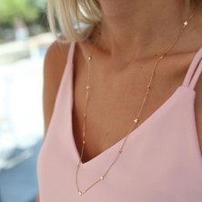 By Golden House Yıldız Tasarım Uzun Kolye