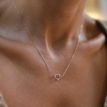 By Golden House Aşk Düğüm Kolye