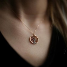 By Golden House Hayat Ağacı Kolye