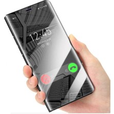 Smart Tech Samsung Galaxy A20 Aynalı Kapaklı Lüx Kılıf