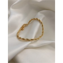 X-lady Accessories Burgu Zincir Bileklik Kadın Kullanıcılar İçin Dayanıklı ve Şık Tasarım