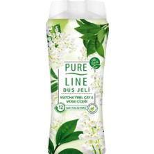 Pure Line Matcha Yeşilçay & Müge Çiçeği Duş Jeli 400 ml 10'lu Paket