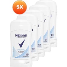 Rexona Cotton Dry Stick Deodorant 40 ml 5'li Set