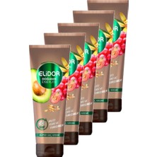 Elidor Doğanın Enerjisi Avokado ve Üzüm Çekirdeği Tüp Saç Kremi 200 ml 5'li Paket