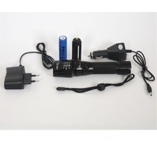 Police Ps-46 Cree T6 Ledli Şarjlı El Feneri