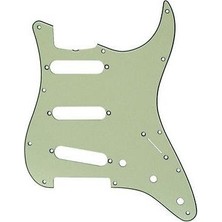 Fender Pickguard Strat 11 Hole S/S/S 3-Ply Mint Green