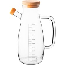 Yzhome Tohana Borosilikat Cam Yağdanlık Yağlık Sirkelik 1000 Ml.
