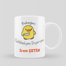 Kitapeli Hediye Katil Civciv Kupa Bardak Kişiye Isme Özel Model 2