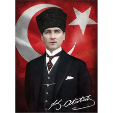 Blue Focus 1000 Parça Puzzle - Mustafa Kemal Atatürk