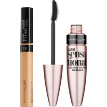 Maybelline Kapatıcı - Fit Me Concealer 25 Medium+Lash Sensational