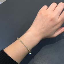 İryum 14 Ayar Kelepçe Bileklik 4K02210