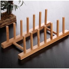 Cmt Ahşap 6'lı Tabaklık Bambu