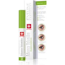 EVELİNE 3'ü 1 Arada Maskara Öncesi Kirpik Bakım Serumu Derinlemesine Besleyici Etki