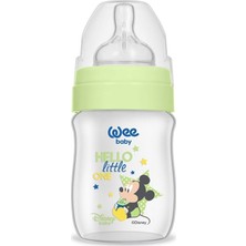 Wee Baby Geniş Ağızlı Biberon 0 - 6 Ay 150 ml -Yeşil