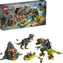 LEGO® Jurassic World 75938 T-Rex ile Dinazor Robotu Savaşı