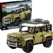 LEGO® Technic™ 42110 Land Rover Defender Yapım Seti (2573 Parça) - Çocuk ve Yetişkin için Koleksiyonluk Oyuncak Araba