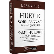 Pegem Akademi Yayıncılık KPSS 2021 A Grubu Libertus Hukuk Tamamı Çözümlü Soru Bankası (Kamu Hukuk)