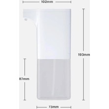 Papatya - Sensörlü Otomatik Sıvı Sabunluk(Köpük Sabun Yapar)