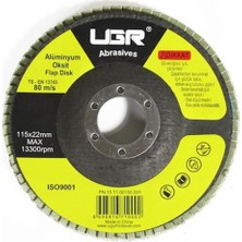 Ugr 115X22 mm Metal Ahşap Flap Disk Zımpara