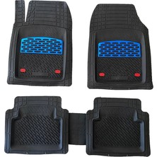 Sapphire Citroen Evasion Uyumlu Universal Derin Havuzlu Paspas Krom Mavi