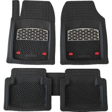 Sapphire Geely Echo Uyumlu Universal Derin Havuzlu Paspas Krom Karbon