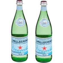 San Pellegrino Doğal Mineralli Maden Suyu 2 x 750 ml - Cam Şişe