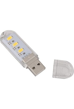 Serel Acil Durum Deprem Feneri 3 LED USB Lamba