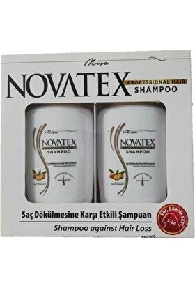 Novatex Saç Dökülmesine Karşı Argan Özlü Şampuan 2 x 400 ml