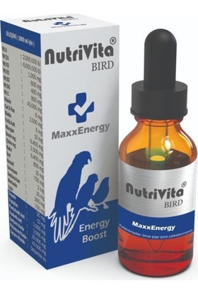 Nutrivita Maxxenergy Kuş Vitamin ve Mineral Desteği 30 cc