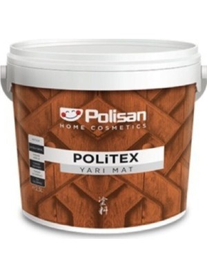 Polisan Politex Dekoratif Ahşap Koruyucu 15 lt  Tütün