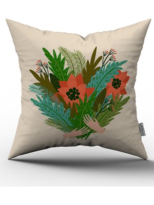 Cango Home Kırlent Yastık Kılıfı CGH219