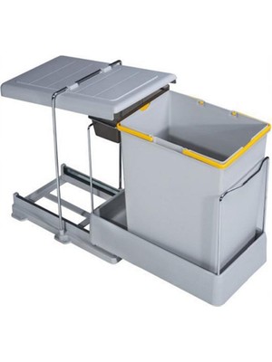 Pelikan Raylı Plastik Tek Kova 16 lt Çöp Kovası 21600