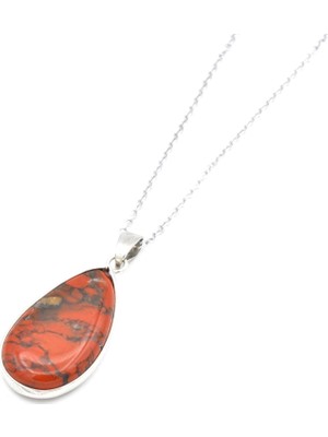 Murty99  Doğal Jasper Kolye Ucu  017