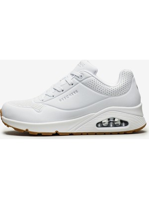 Skechers UNO -STAND ON AİR Kadın Beyaz Sneakers - 73690 WHT