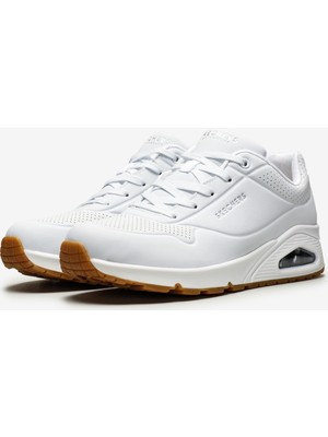 Skechers UNO -STAND ON AİR Kadın Beyaz Sneakers - 73690 WHT