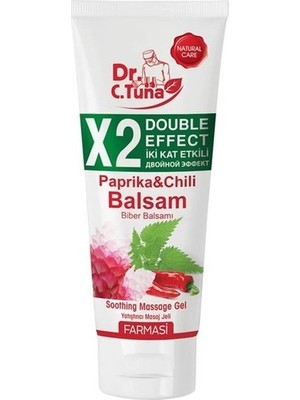 Farmasi Dr.C.Tuna Biberli Masaj Jeli - İki Kat Etkili Serinletici ve Nemlendirici Formül (250 ml)