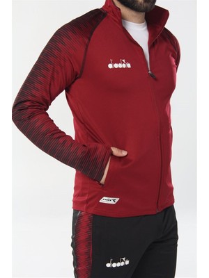 Diadora Ritim Erkek Bordo Eşofman Takımı