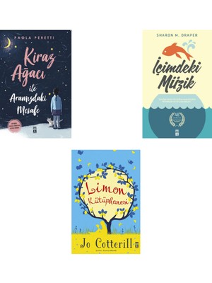 Kiraz Ağacı İle Aramızdaki Mesafe- İçimdeki Müzik- Limon Kütüphanesi (3 Kitap Set) -Cizo Ayraç