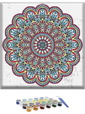 Carmen Mandala Boyama Seti 40 x 40 cm