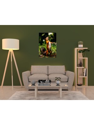 Dekorbi Blok Tablo | Squirrel 48×69